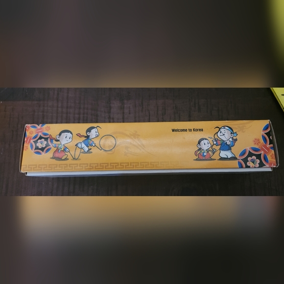 Yung-Boh Ceramic Tea/Sake/Shot Welcome to Korea Cups Set of 5 - Picture 8 of 9